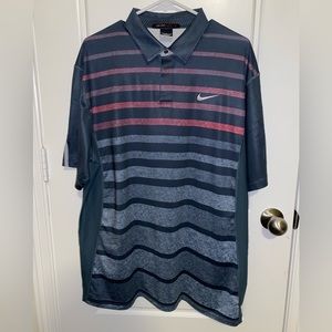 Tiger Woods Nike Dri Fit Polo